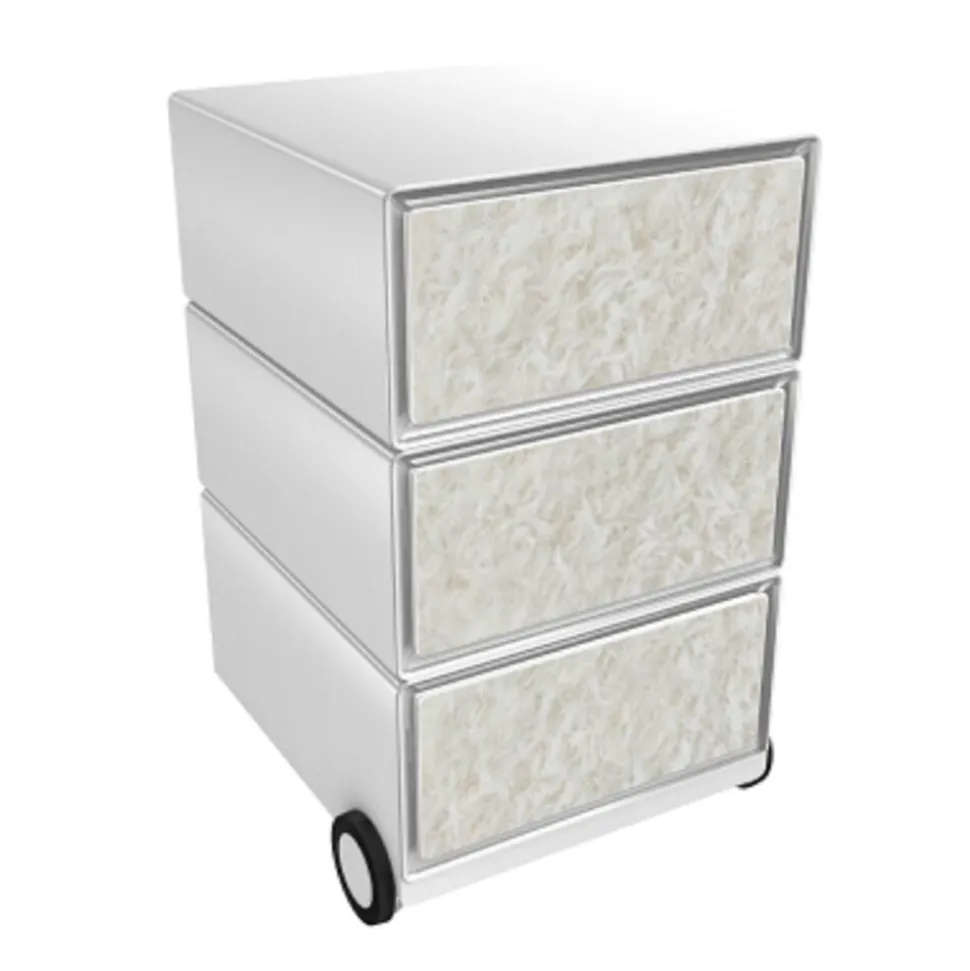 Paperflow easybox mobiele ladenblok met 3 lades 642x390x436mm down