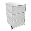 Paperflow easybox mobiele ladenblok met 3 lades 642x390x436mm paper