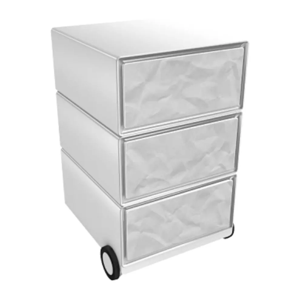 Paperflow easybox mobiele ladenblok met 3 lades 642x390x436mm paper