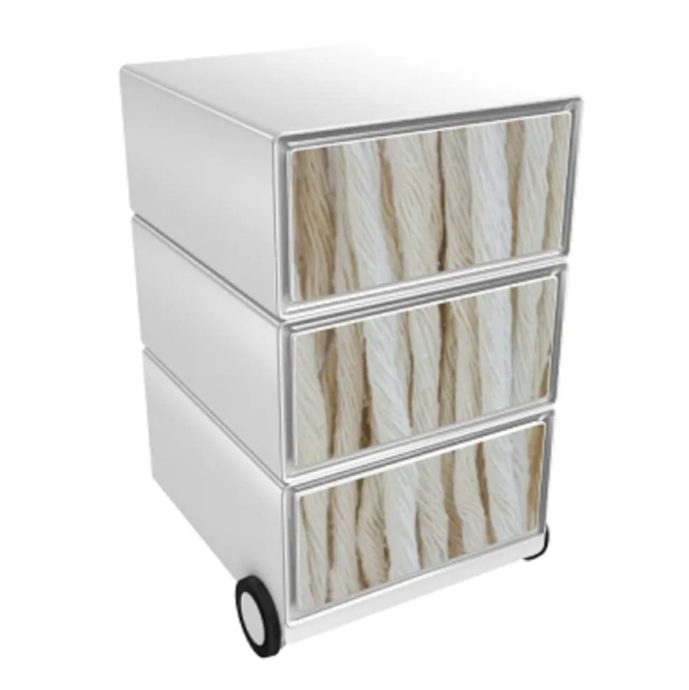 Paperflow easybox mobiele ladenblok met 3 lades 642x390x436mm cords