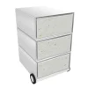 Paperflow easybox mobiele ladenblok met 3 lades 642x390x436mm paper fibre