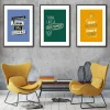 Paperflow Lijst met motiverende slogan "Always Deliver More Than Expected" 300 x 400 mm Kleurenassortiment