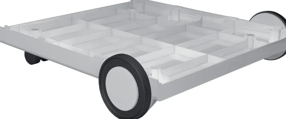 Paperflow Mobiel ladeblok Easybox Groen 390 x 436 x 642 mm