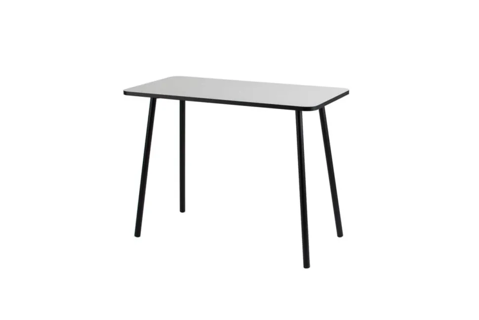 Paperflow Thuiskantoorbureau Rechthoekig Wit 4 metalen poten 1.140 (B) x 600 (D) x 750 (H) mm Melamine