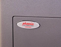 Phoenix Afstortkluis Maat 3 Veiligheidskluis met Sleutelslot 92L SS0998KD 760 x 510 x 510 mm Grafietgrijs