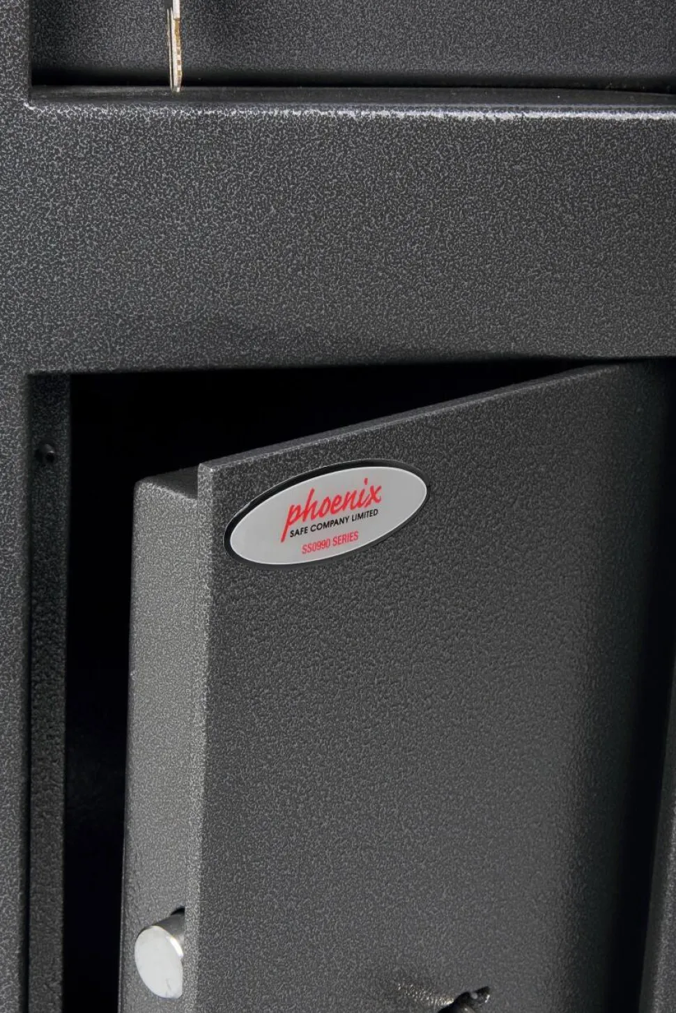 Phoenix Afstortkluis met Sleutelslot 19L SS0992KD 600 x 250 x 250 mm Metallic Grafiet