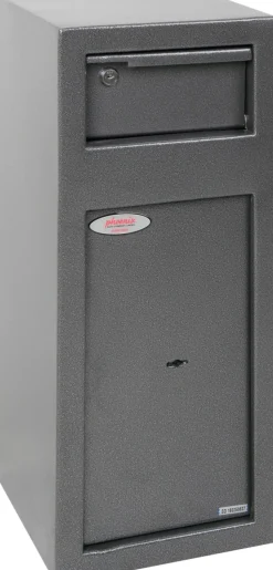 Phoenix Afstortkluis met Sleutelslot 19L SS0992KD 600 x 250 x 250 mm Metallic Grafiet