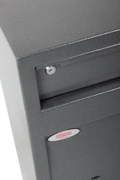 Phoenix Afstortkluis met Sleutelslot 19L SS0992KD 600 x 250 x 250 mm Metallic Grafiet