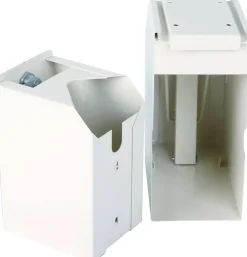 Phoenix Afstortkluis voor onder bureau met Sleutelslot 2L SS0991KD 225 x 100 x 195mm Wit