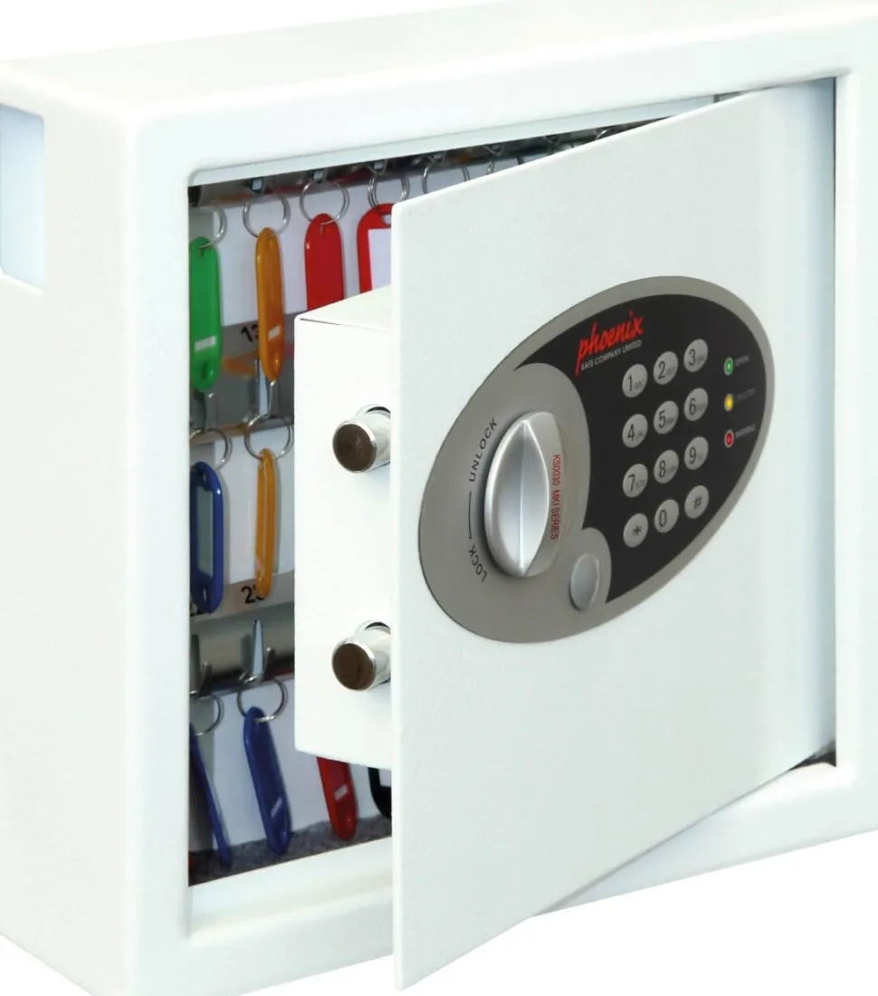 Phoenix Cygnus Sleutelkluis Elektronisch slot 6,5 l KS0031E Wit