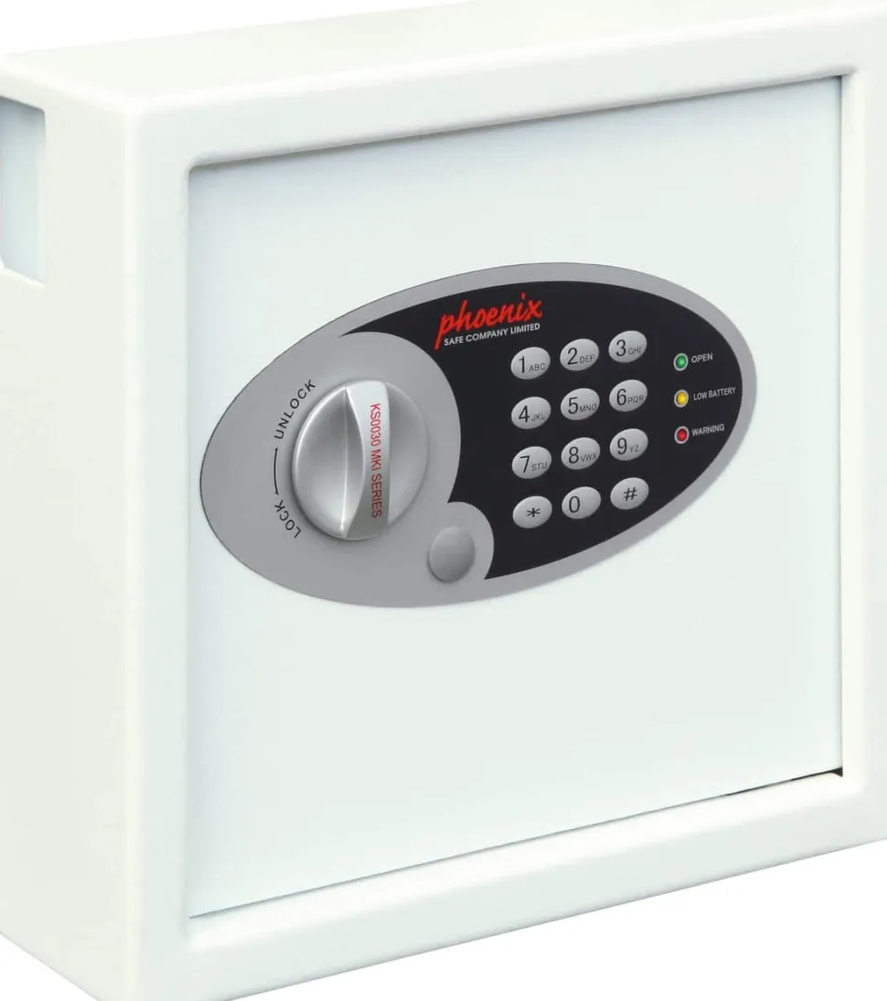 Phoenix Cygnus Sleutelkluis Elektronisch slot 6,5 l KS0031E Wit