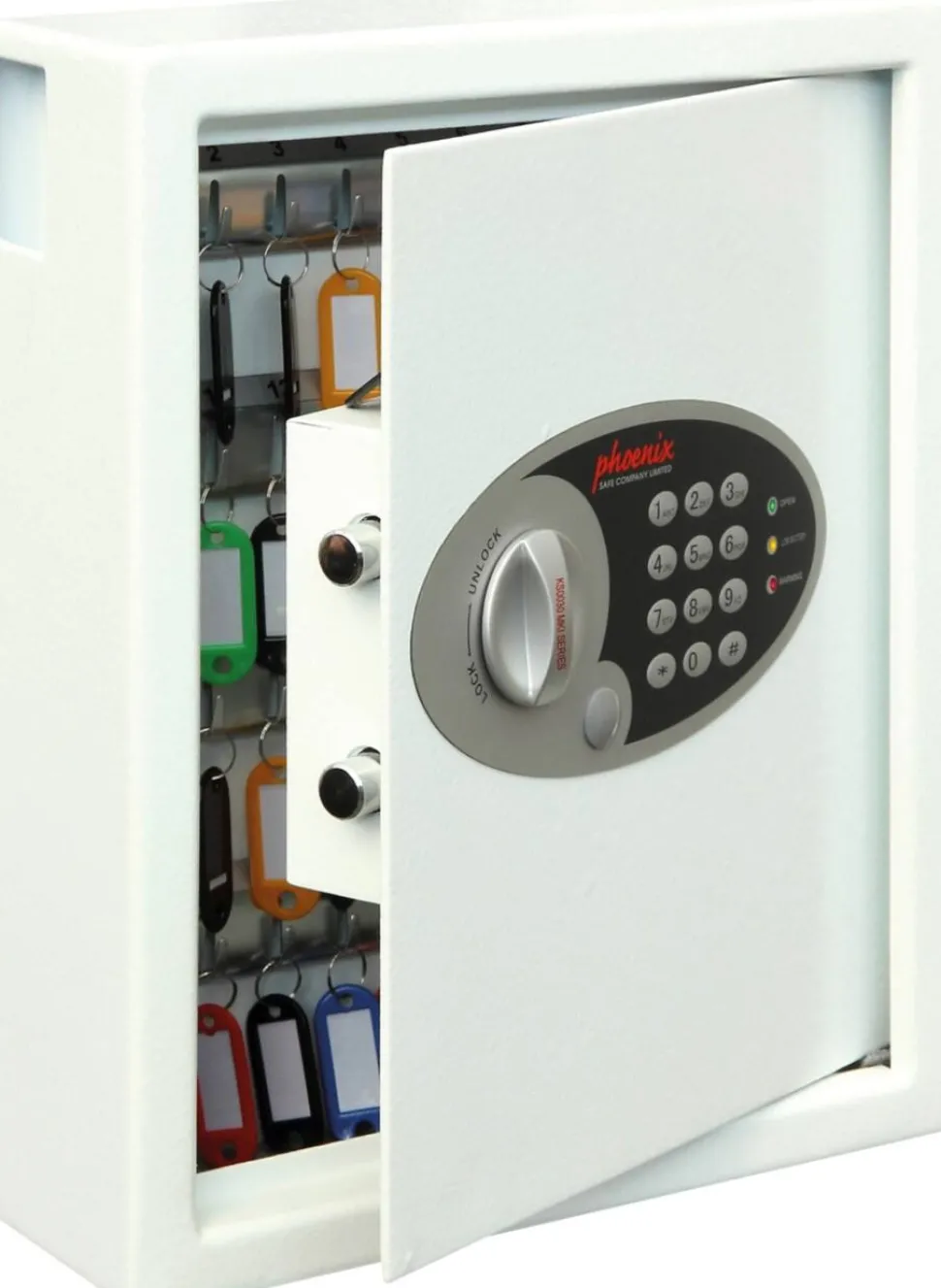 Phoenix Cygnus Sleutelkluis Elektronisch slot 7,5 l KS0032E Wit