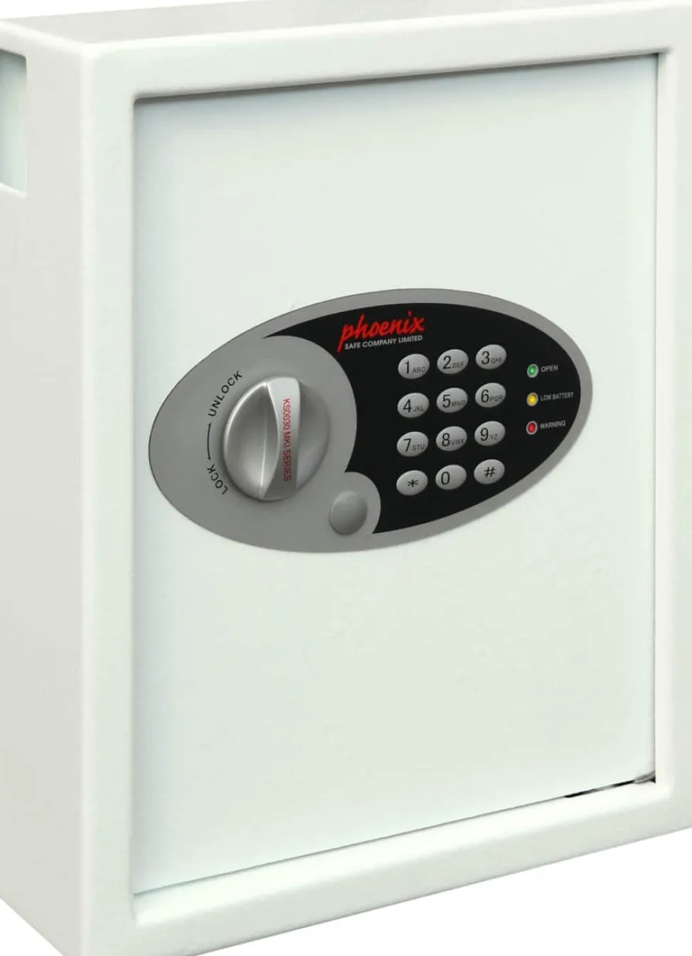 Phoenix Cygnus Sleutelkluis Elektronisch slot 7,5 l KS0032E Wit