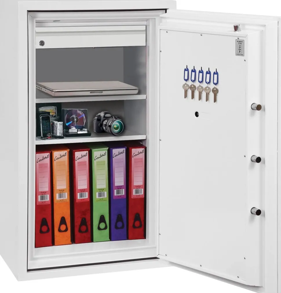 Phoenix Datakluis FS0444K Sleutelslot Wit 655 x 560 x 1,160 mm