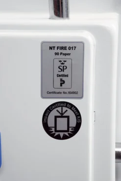 Phoenix Fire Fighter Brandwerende kluis Elektronisch slot 84 L FS0442E Wit