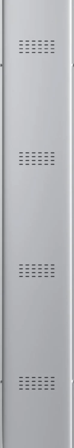Phoenix Personal Lockers Staal Garderobekast 2 Deurs Sleutelslot 300 x 500 x 1,830 mm Blauw, Grijs