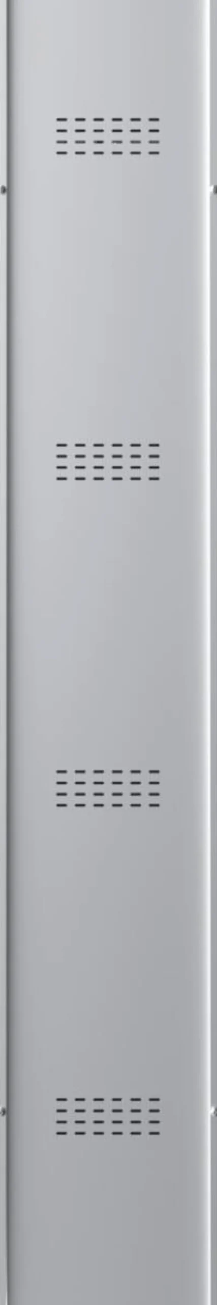 Phoenix Personal Lockers Staal Garderobekast 2 Deurs Sleutelslot 300 x 500 x 1,830 mm Blauw, Grijs