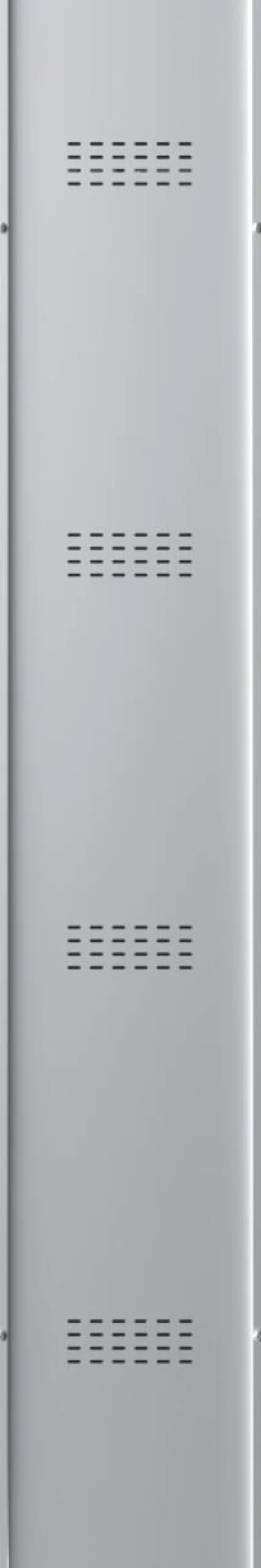 Phoenix Personal Lockers Staal Garderobekast 2 Deurs Sleutelslot 300 x 500 x 1,830 mm Grijs