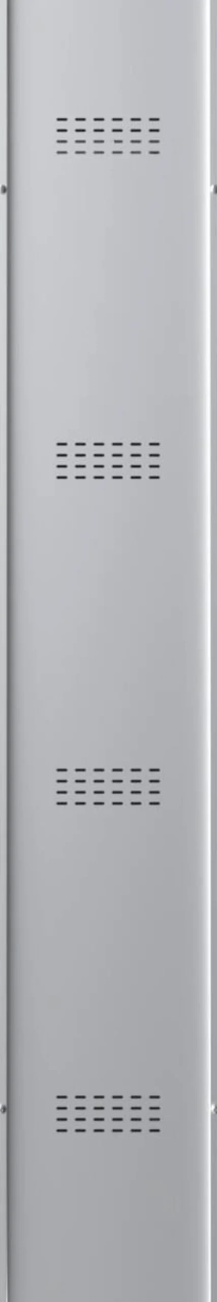 Phoenix Personal Lockers Staal Garderobekast 4 Deurs Sleutelslot 300 x 500 x 1,830 mm Blauw, Grijs