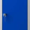Phoenix Personal Lockers Staal Garderobekast 1 Deurs Sleutelslot 300 x 500 x 1,830 mm Blauw, Grijs