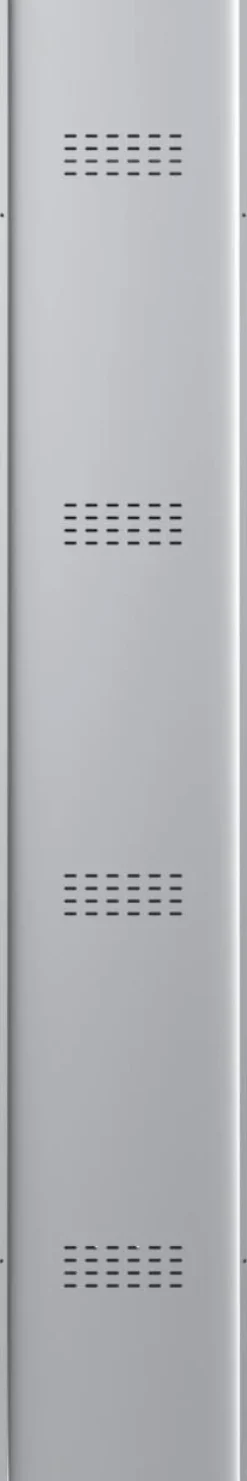 Phoenix Personal Lockers Staal Garderobekast 1 Deurs Sleutelslot 300 x 500 x 1,830 mm Blauw, Grijs