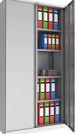 Phoenix SC Kast Staal 4 Planken Afsluitbaar 1.000 x 500 x 1.900 mm Grijs