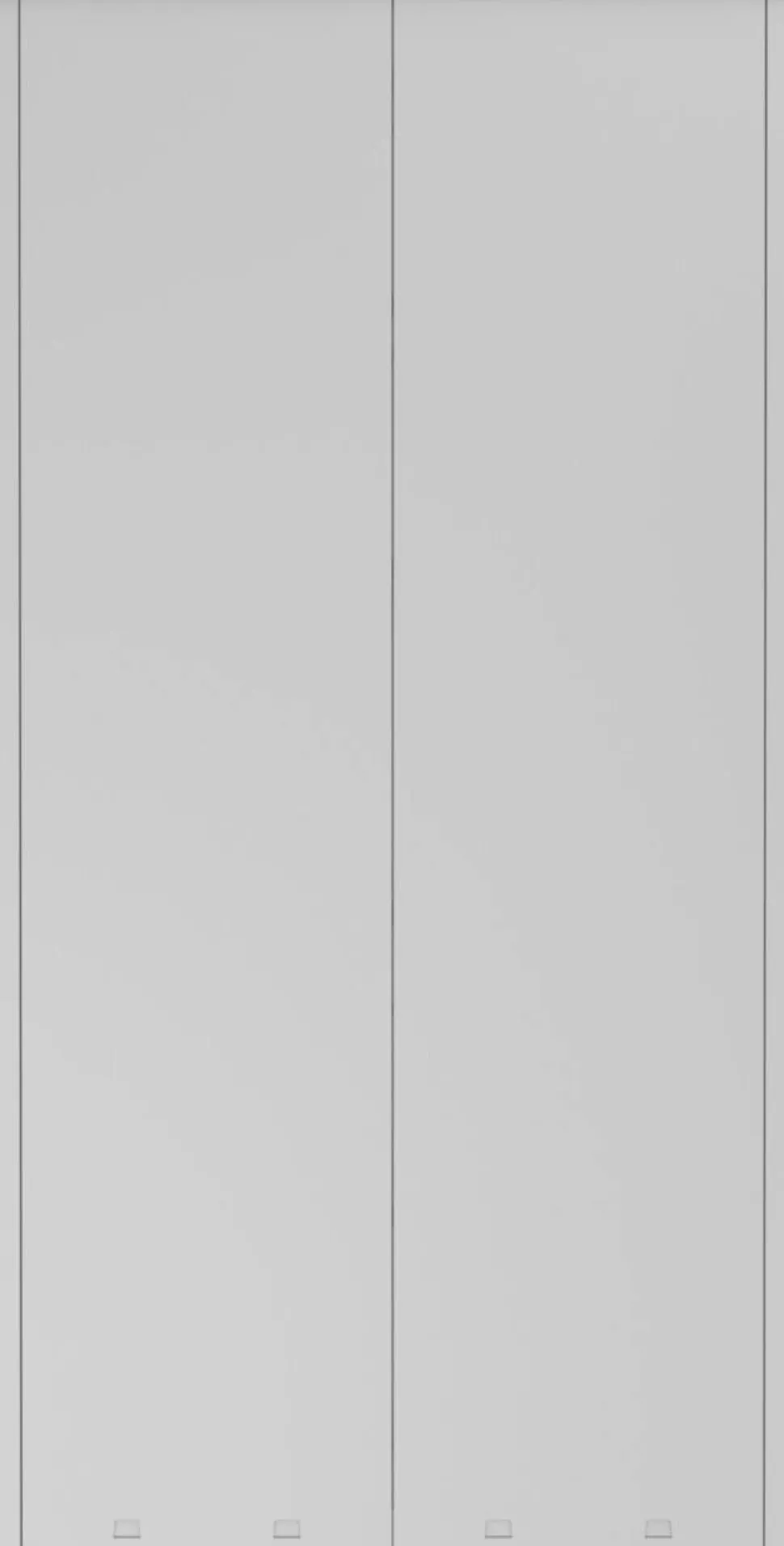 Phoenix SCL Series Draaideurkast Staal 4 Planken Afsluitbaar 915 x 370 x 1.830 mm Grijs, rood