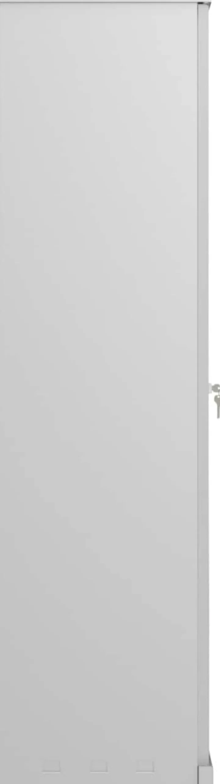 Phoenix SCL Series Draaideurkast Staal 3 Planken Afsluitbaar 915 x 370 x 1.400 mm Grijs