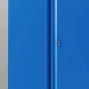 Phoenix SCL Series Draaideurkast Staal 3 Planken Afsluitbaar 915 x 370 x 1.400 mm Blauw, grijs