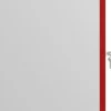 Phoenix SCL Series Draaideurkast Staal 3 Planken Afsluitbaar 915 x 370 x 1.400 mm Grijs, rood