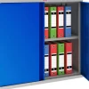 Phoenix SCL Series Draaideurkast Staal 1 Plank Afsluitbaar 915 x 370 x 830 mm Blauw, grijs