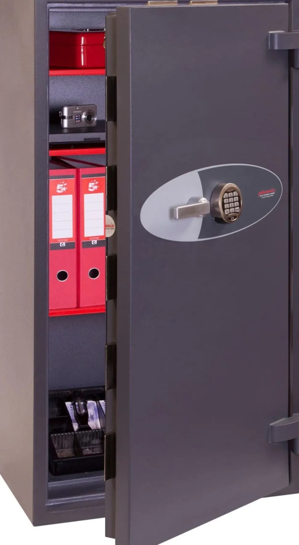 Phoenix Veiligheidskluis met Electronischslot HS3554E 197L 1280 x 650 x 500 mm Grijs
