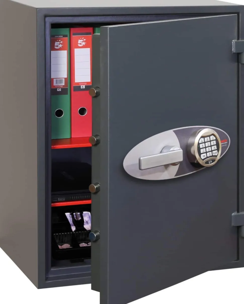 Phoenix Veiligheidskluis met Electronischslot HS1054E 184L 840 x 650 x 550 mm Grijs