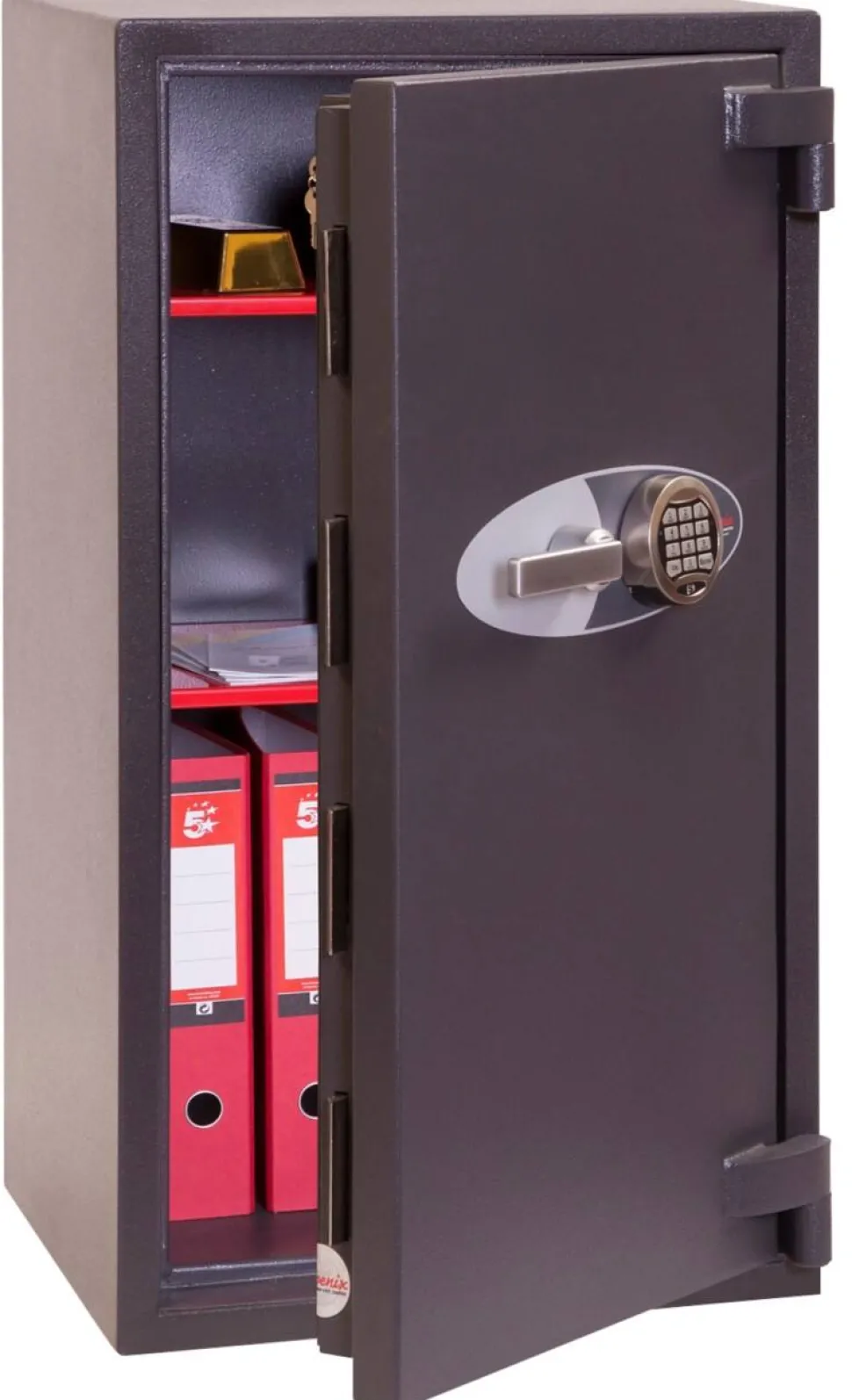 Phoenix Veiligheidskluis met Electronischslot HS3553E 110L 970 x 520 x 500 mm Grijs