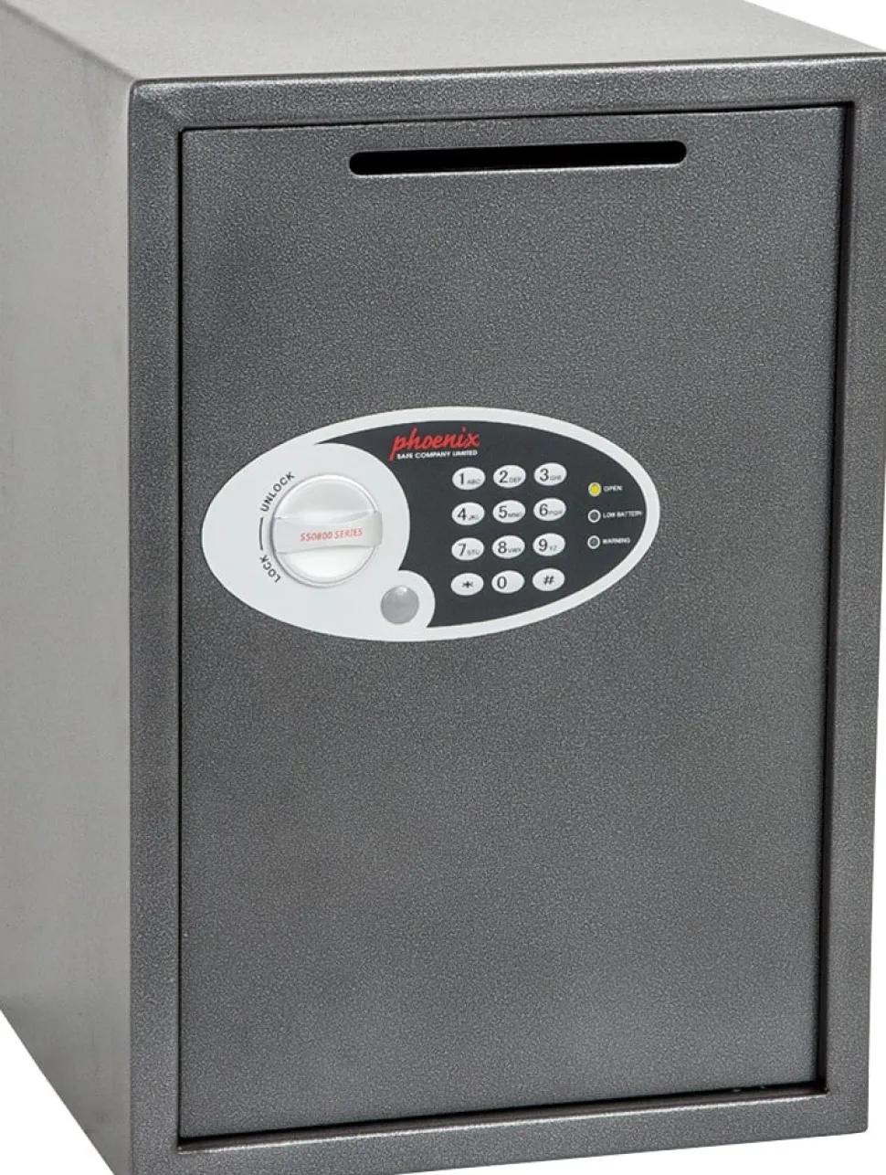 Phoenix Vela Home Afstortkluis Elektronisch slot 51 L SS0804ED Grijs