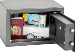 Phoenix Vela Home Veiligheidskluis Elektronisch slot 10 L SS0801E Zilver