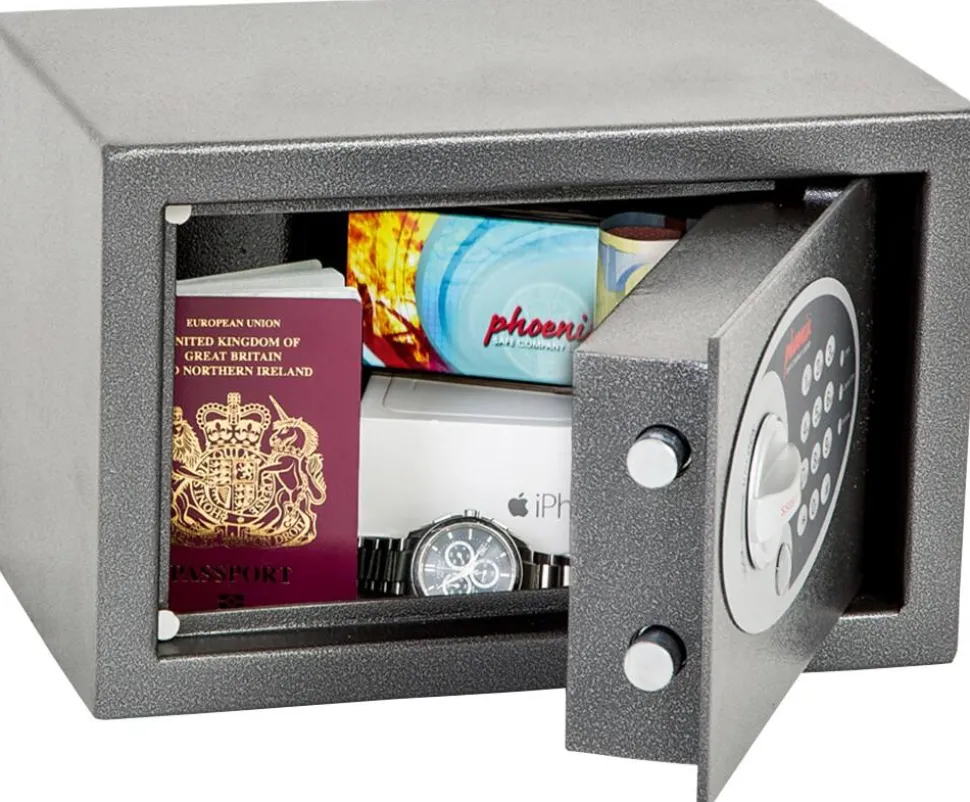 Phoenix Vela Home Veiligheidskluis Elektronisch slot 10 L SS0801E Zilver