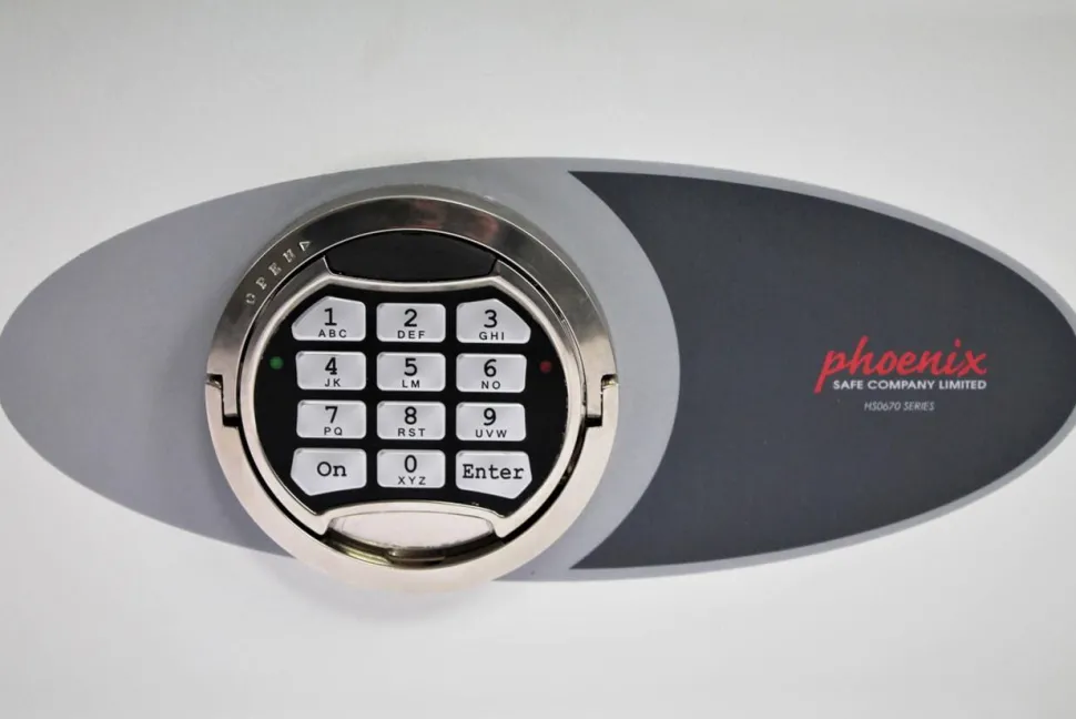 Phoenix Venus Veiligheidskluis Elektronisch slot 29 L HS0672E Wit