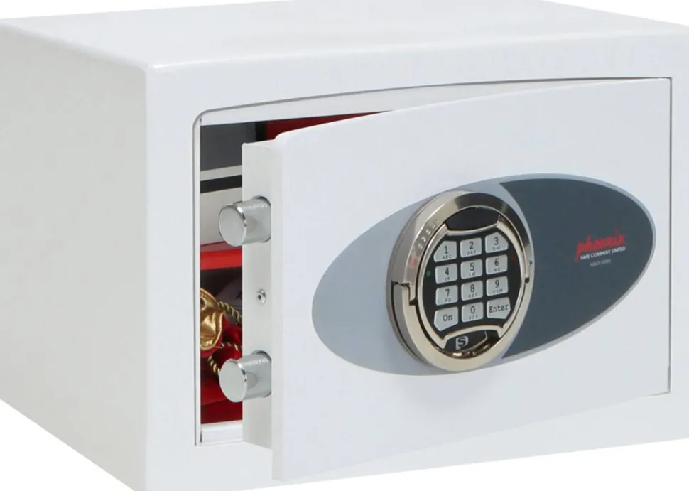 Phoenix Venus Veiligheidskluis Elektronisch slot 14 L HS0671E Wit