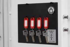 Phoenix Water, Brand- en Veiligheidskluis met Sleutelslot FS1281K 19L 360 x 410 x 365 mm Wit