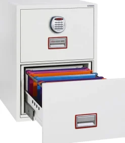 Phoenix World Class Vertical Fire File Archiefkast Elektronisch slot 49 L FS2252E Wit