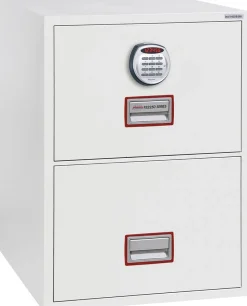 Phoenix World Class Vertical Fire File Archiefkast Elektronisch slot 49 L FS2252E Wit