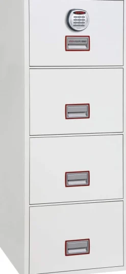 Phoenix World Class Vertical Fire File Archiefkast Elektronisch slot 51 FS2274E Wit