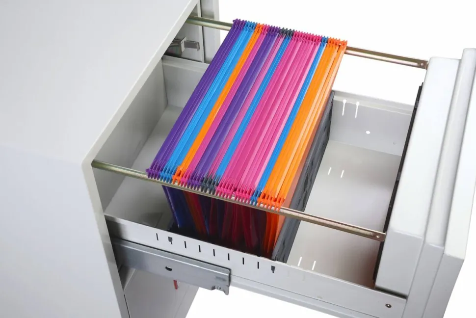 Phoenix World Class Vertical Fire File Archiefkast Elektronisch slot 49 L FS2254E Wit