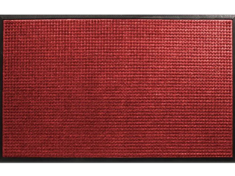 PROFESSIONAL LINE Droogloopmat Diamond Rubber, PP Rood 1800 x 1200 mm