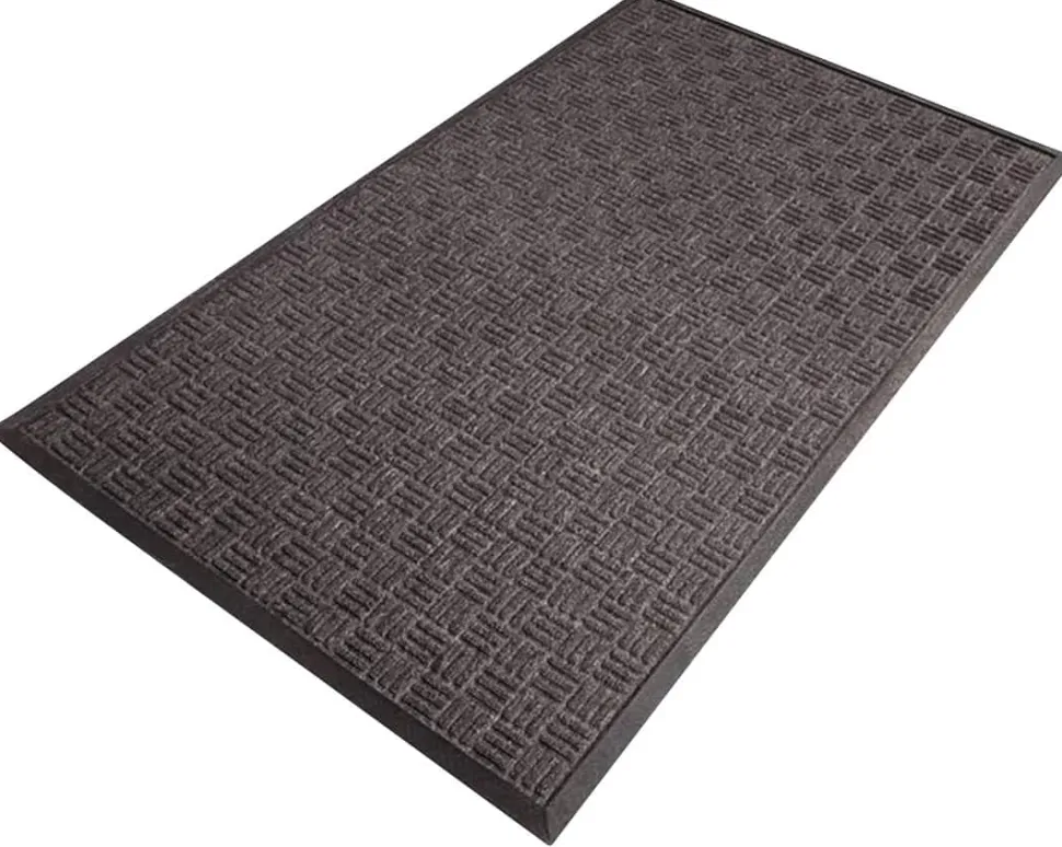 PROFESSIONAL LINE Droogloopmat Ocean Rubber, PP Antraciet 900 x 600 mm
