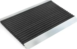 PROFESSIONAL LINE Entreemat Profi Brush Aluminium, nylon Zwart 600 x 400 mm