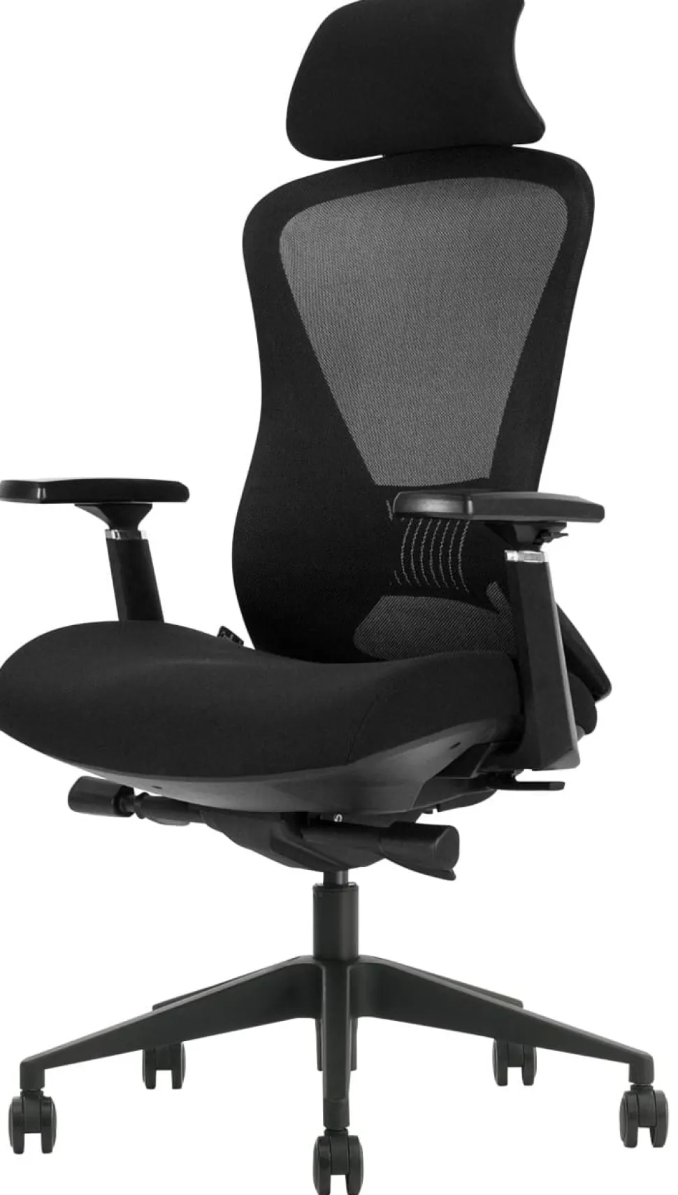Schaffenburg 600 Series Bureaustoel Synchroonmechanisme 3D armleuning ATO-600-NEN-BM-BB-S 52 x 59 x 135 cm