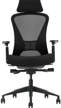 Schaffenburg 600 Series Bureaustoel Synchroonmechanisme 3D armleuning ATO-600-NEN-BM-BB-S 52 x 59 x 135 cm