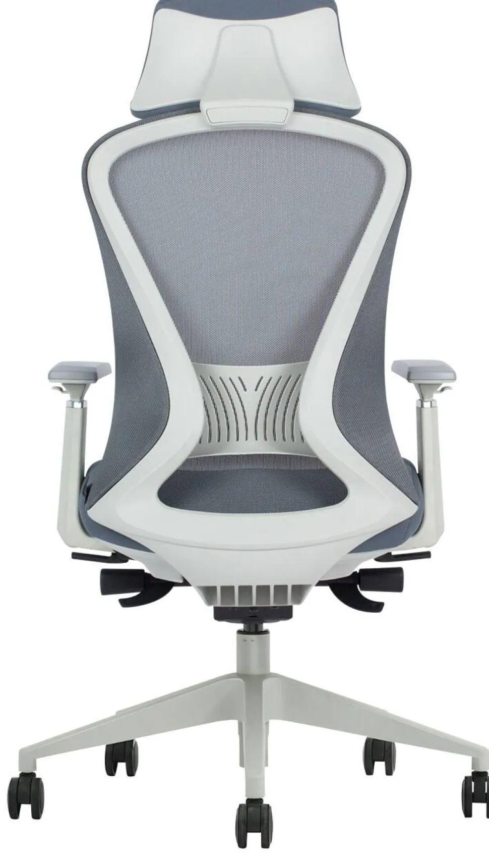 Schaffenburg 600 Series Bureaustoel Synchroonmechanisme 3D armleuning Grijs 110 kg ATO-600-NEN-GM-GB-S 520 x 590 x 1.350 mm